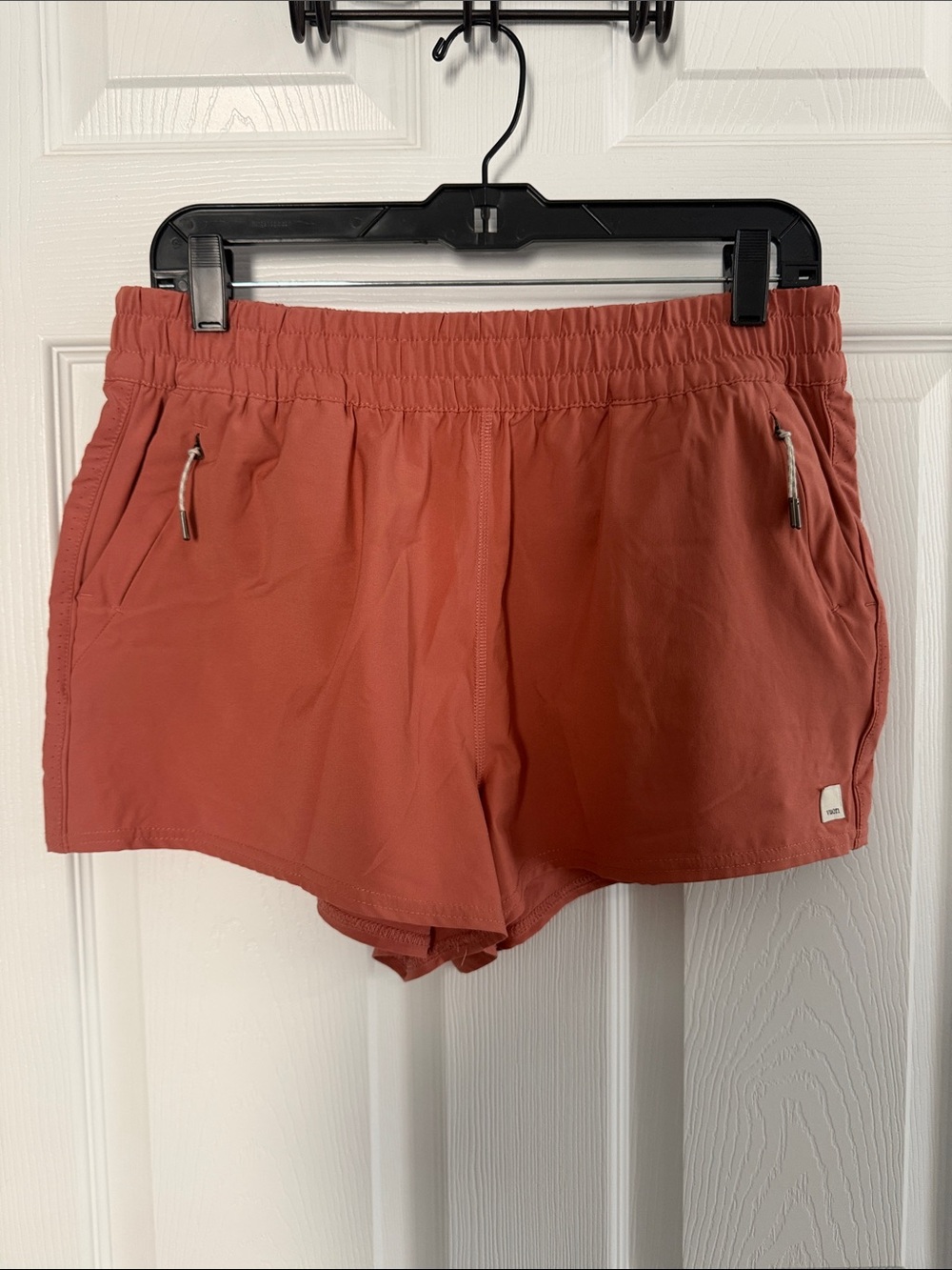 Vuori Women's Dash Shorts in Terracotta